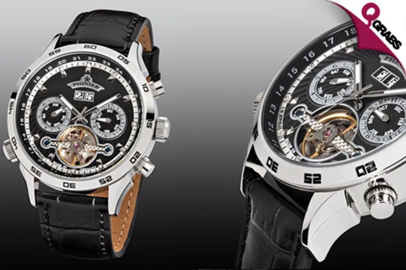 For QR990 Get a Men’s Pionier Florida Diamonds Watch - 6 Styles to choose from! (Up to QR4820 Value)